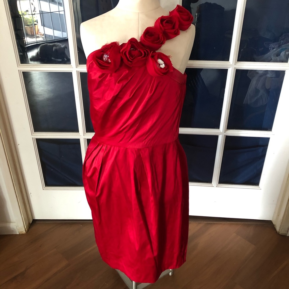 Cute red dress